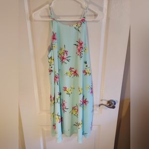Floral Halter Dress